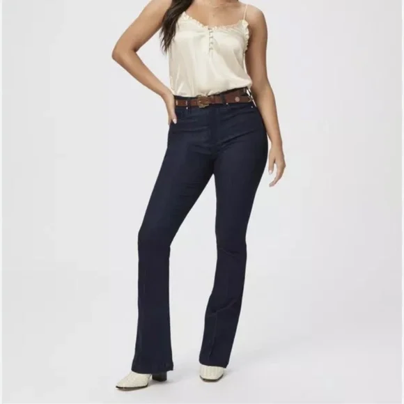 New PAIGE Iconic Flare Jean 28 - Picture 1 of 9